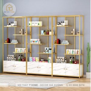 KỆ TRANG TRÍ KHUNG SẮT - KTT-11